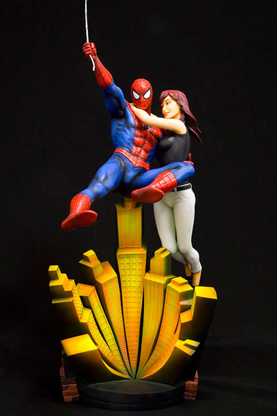AMAZING SPIDER-MAN ファインアートスタチュー スパイダーマン[コトブキヤ]【同梱不可】《在庫切れ》