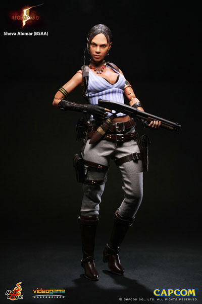 ホットトイズ　バイオハザード5 SHEVA   　BSAA VERSION•箱に破れがあります