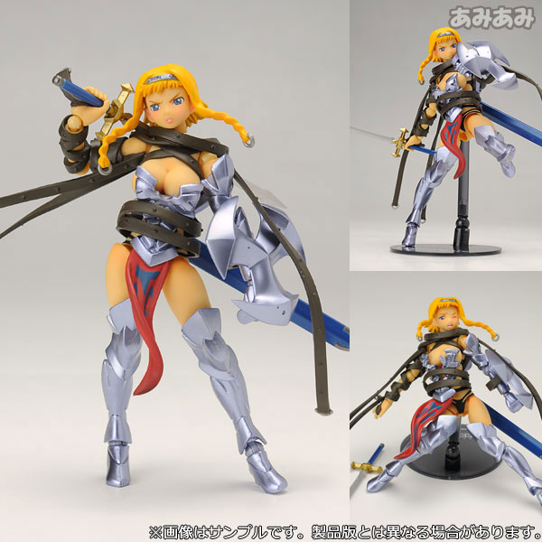 【中古】【初回特典なし】リボルテック クイーンズブレイド No.001 流浪の戦士 レイナ[海洋堂]