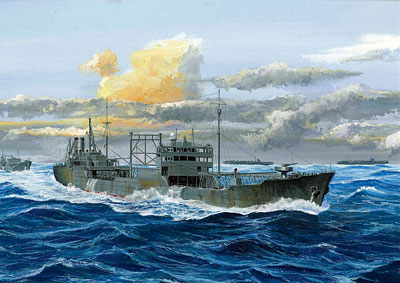 1/700 シーウェイモデル 日本海軍特設給油艦 極東丸 プラモデル