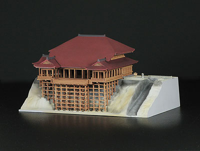 建物シリーズ No.11 1/400 清水寺 プラモデル[フジミ模型]