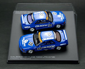 ダイキャストモデル 1/43 カルソニック スカイライン(92年＆93年 