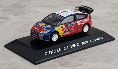 ラリーカーコレクション 1/64モデルカー シトロエン C4 WRC 単品 ...