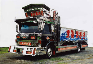 プラモデル トラックシリーズ 番外 NO.3 1/32 三代目 烈津號 1999年 
