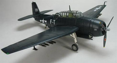 ホビーマスター 1/72 完成品 TBM-3 アベンジャー“バミューダ