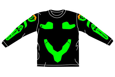 ヱヴァンゲリヲン新劇場版 劇場版 初号機ロングスリーブTシャツ 