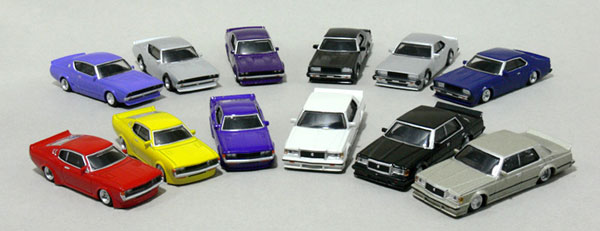 1/64 チューニングダイキャストMACHINEミニカー グラチャンコレクション Part.3　BOX[アオシマ]《在庫切れ》