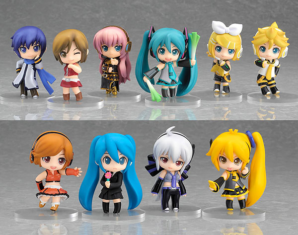 【中古】ねんどろいどぷち ボーカロイド ＃０１ ノーマル全10種＋シークレット全1種セット[グッドスマイルカンパニー]