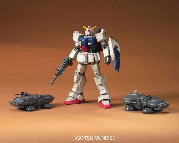 【中古】(本体A-/箱B)HGUC 1/144 陸戦型ガンダム 地上戦セット プラモデル[バンダイ]《発売済・在庫品》