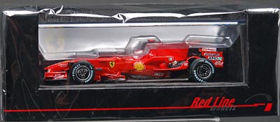 レッドライン 1/43完成品 フェラーリ F2008 2008年 日本グランプリ No.1 ドライバー：K.ライコネン[KBモデル]《在庫切れ》