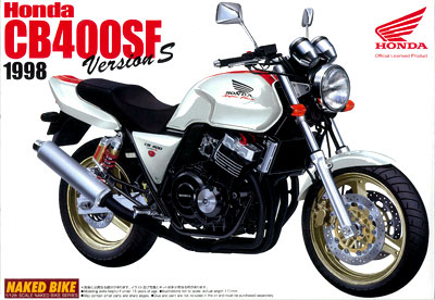 アオシマ ネイキッドバイクNo.8ホンダCB400スーパーフォア プラモデル