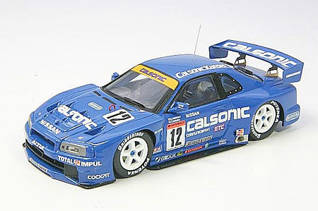 EBBRO P-4/エブロ P-4】1/43 カルソニック GT-R No.12 JGTC 2002-