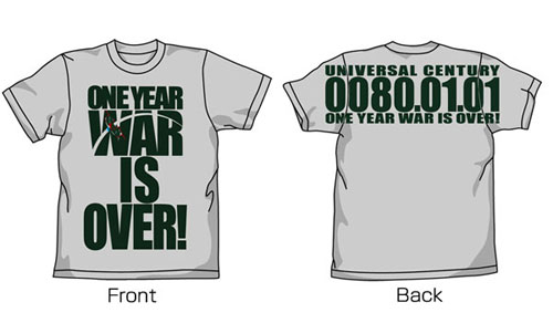 機動戦士ガンダム 終戦Ｔシャツ/ライトグレー-XL（再販）[コスパ]《在庫切れ》