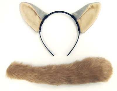 ストライクウィッチーズ ミーナ・ディートリンデ・ヴィルケ 耳＆しっぽセット[コスパ]《在庫切れ》