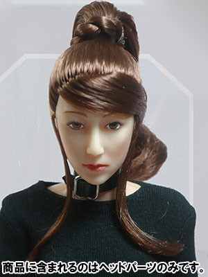 女性用1/6フィギュアアクセサリー 西洋人ヘッドパーツ H003A 単品[DOLLSFIGURE]《在庫切れ》