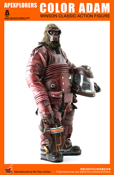 HOT TOYS Apexplorers スペースアダム 1/6フィギュア エイプクスプローラーズ 1/6スケールフィギュア スペースアダム(通常版