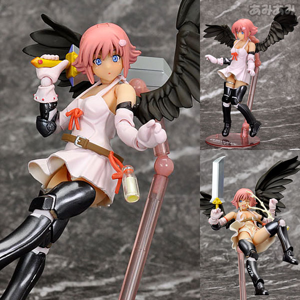 リボルテッククイーンズブレイド No.004 光明の天使ナナエル クイーンズブレイド 1/12 完成品 可動フィギュア 海洋堂