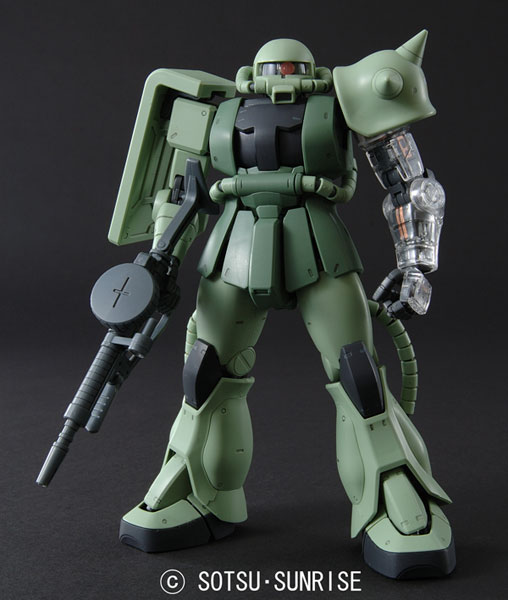 MG 1/100 MS-06J ザクII（一般機） Ver.2.0 プラモデル【クリア外装パーツ付き】