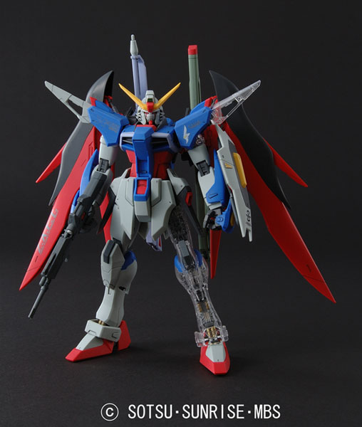 MG 1/100 デスティニーガンダム プラモデル【クリア外装パーツ付き