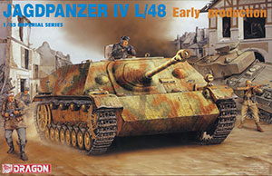 プラモデル 1/35 IV号駆逐戦車 L/48 初期型[ドラゴンモデル]《在庫切れ》