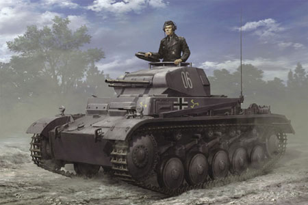 1/24 ドイツII号戦車F型 GERMAN Pz.Kpfw.II Ausf.F プラモデル