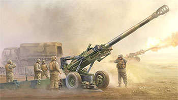1/35 アメリカ軍 M198 155mm野戦榴弾砲 後期型 プラモデル