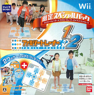 Wii ファミリートレーナー１＆２ 限定スペシャルパック 専用マット 