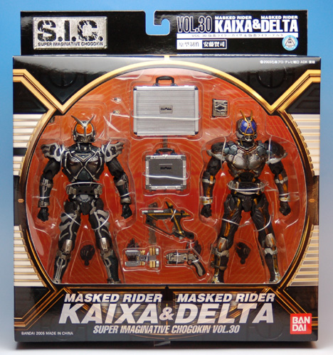 【中古】S.I.C. Vol.30 仮面ライダー カイザ＆デルタ[バンダイ]