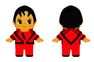 マイケル・ジャクソン コスチュームキューピーストラップ THRILLER ver