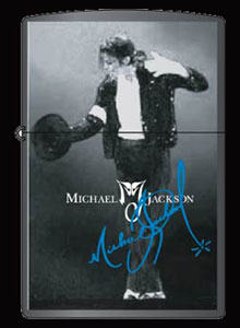 限定品】マイケル・ジャクソン ZIPPO サイン入りG 男らしい