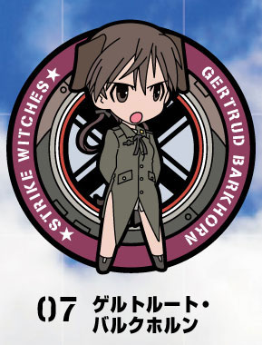 ストライクウィッチーズ　ラバーキーホルダー ストライクウィッチーズ ラバーキーホルダー 第2弾 7種セット