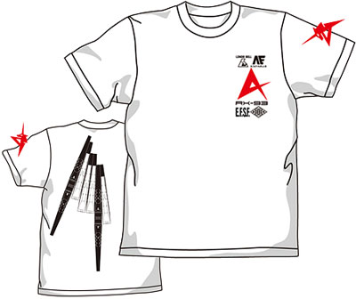 機動戦士ガンダム 逆襲のシャア ν(ニュー)ガンダムＴシャツ/ホワイト-S（再販）[コスパ]《０９月予約》