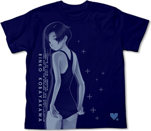 ラブプラス 小早川凛子 水着Ｔシャツ/ネイビー-L（再販）[コスパ]《在庫切れ》