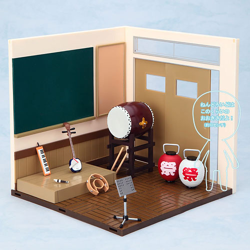 【中古】ねんどろいどプレイセット＃3 文化祭Bセット（廊下側）[ファット・カンパニー]