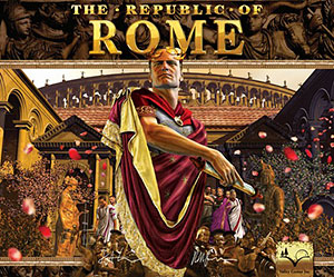 ボードゲーム　[付属品欠品] 共和政ローマ 第2版 (The Republic of Rome) [日本語訳付き] ゲームジャパン特選ボードゲーム 共和制ローマ：第2版 日本語訳