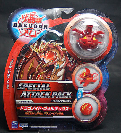 定率割引 西日本 BSP-01 爆丸 スペシャル アタックパック ドラゴノイド スポーツトイ・アクショントイ