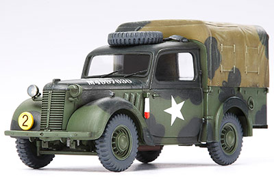 1/48 ミリタリーミニチュアコレクション No.45 イギリス小型軍用車 10HPティリー 迷彩仕様(完成品)[タミヤ]《在庫切れ》