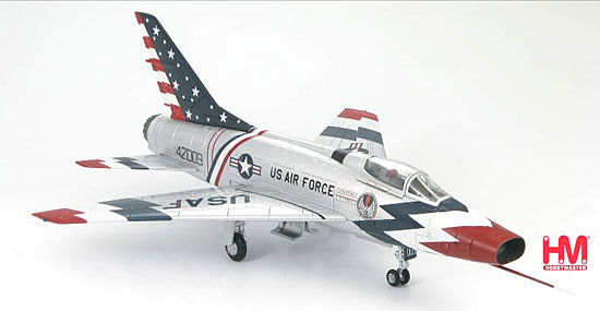 とっておきし福袋 ダイキャスト完成品 1/72 スーパーセイバー“スカイ F-100C 航空機・ヘリコプター