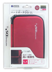 DSi LL用 ハードポーチDSi LL ワインレッド[ホリ]《在庫切れ》