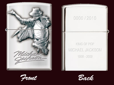 マイケル•ジャクソン Zippo Michael Jackson