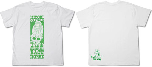 マキバオー Tシャツ みどりのマキバオー マキバオーTシャツ/ホワイト