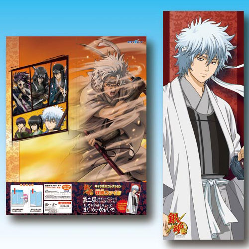 d*3様 銀魂 キャラポスコレクション ポスター 31枚 専用ファイル付き d*3様 銀魂 キャラポスコレクション ポスター 31枚 専用ファイル