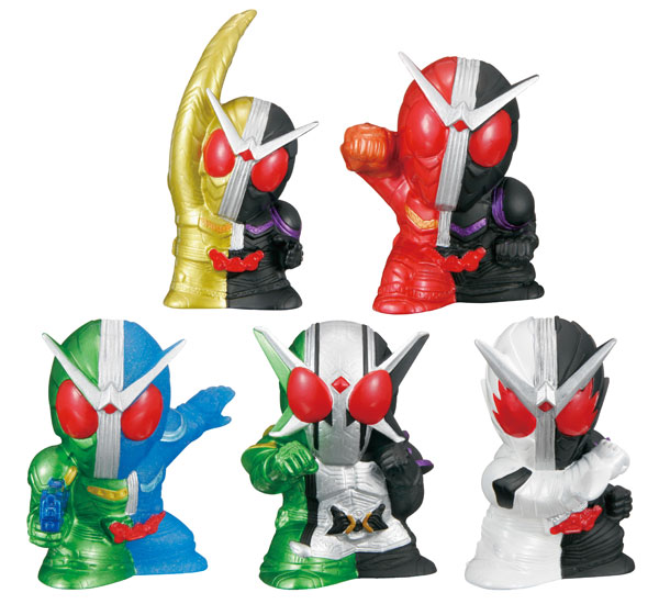 仮面ライダーキッズ 仮面ライダーＷ（ダブル）新たなる力！編 ＢＯＸ（食玩）[バンダイ]《在庫切れ》