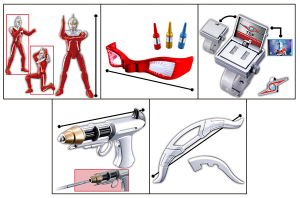 未開封 アクションアーカイブ ウルトラセブン フィギュア 食玩