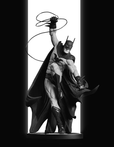 バットマン ブラック＆ホワイト ベインスタチュー DCコミックス ブラック＆ホワイト バットマン スタチュー By
