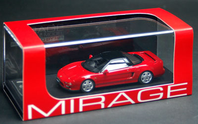 【美品】1/43 HPI MIRAGE ミラージュNSX タイプR NA1 MIRAGE(ミラージュ) 1/43レジンモデル ホンダ NSX(フォーミュラ