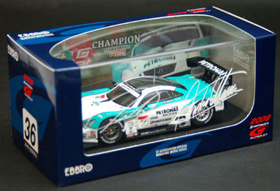 ミニカー/完成品 エブロ 1/43 ペトロナス トムス SC430 2011