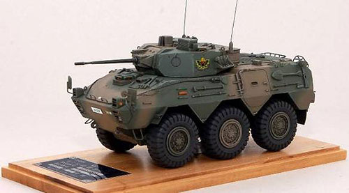 レジン完成品 1/43 陸上自衛隊 87RCV 第14旅団 第14偵察隊(87式偵察警戒車)[モノクローム]《在庫切れ》