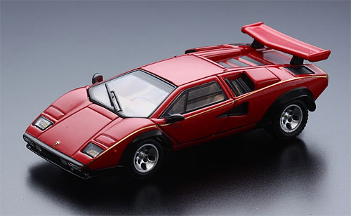 モデルカー 1/64 ランボルギーニ カウンタック LP500 レッド[ホビー