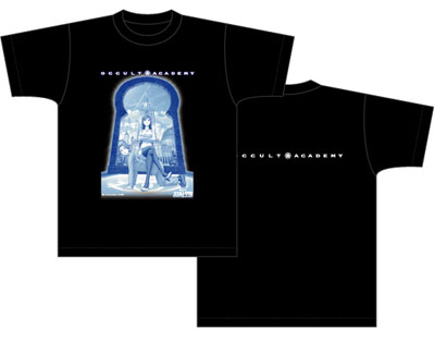 世紀末オカルト学院 Tシャツ メインビジュアル柄/ブラック-XL[ACG